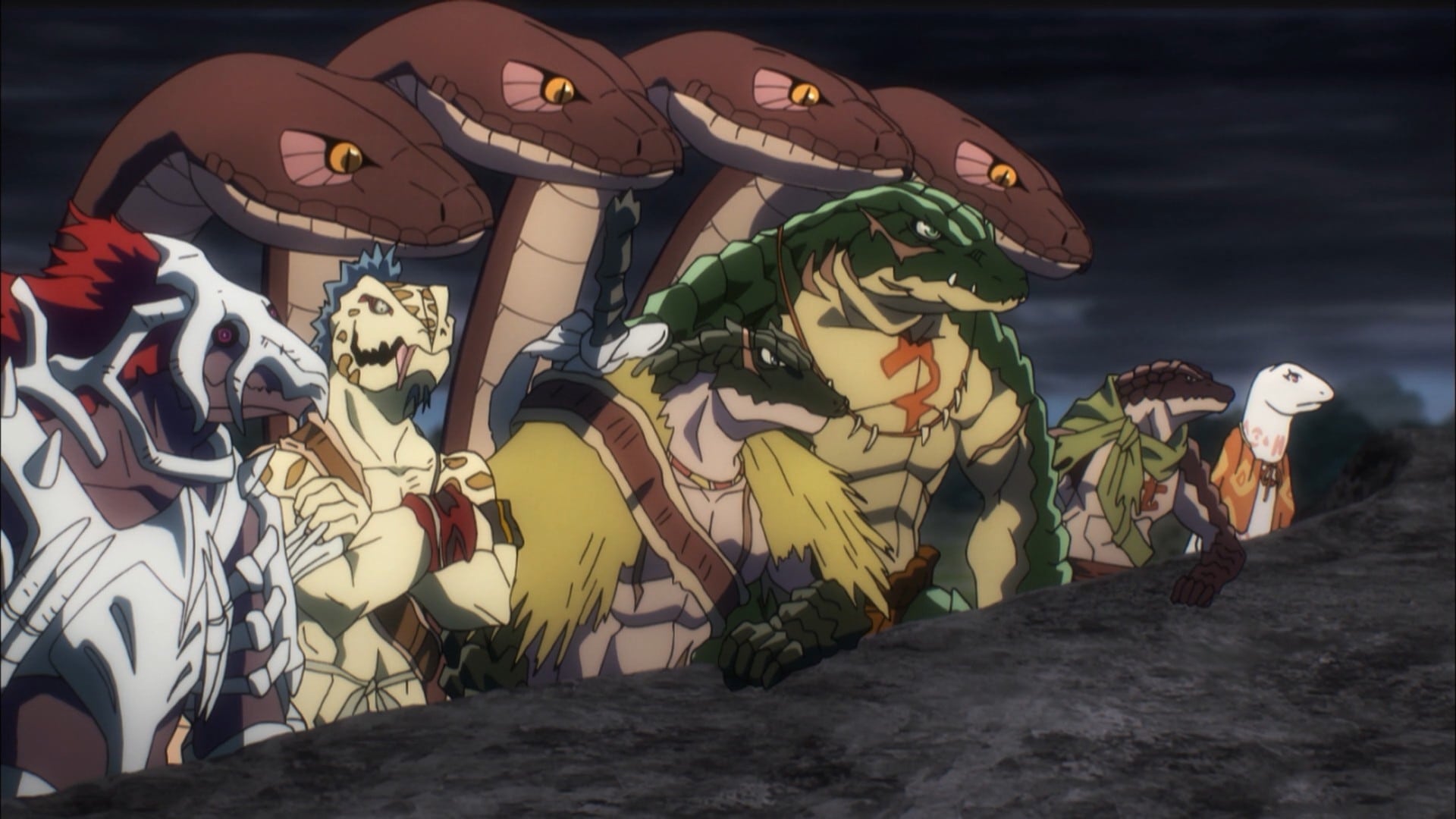 Watch Overlord II Episode 3 Online - Lizard men, gathering