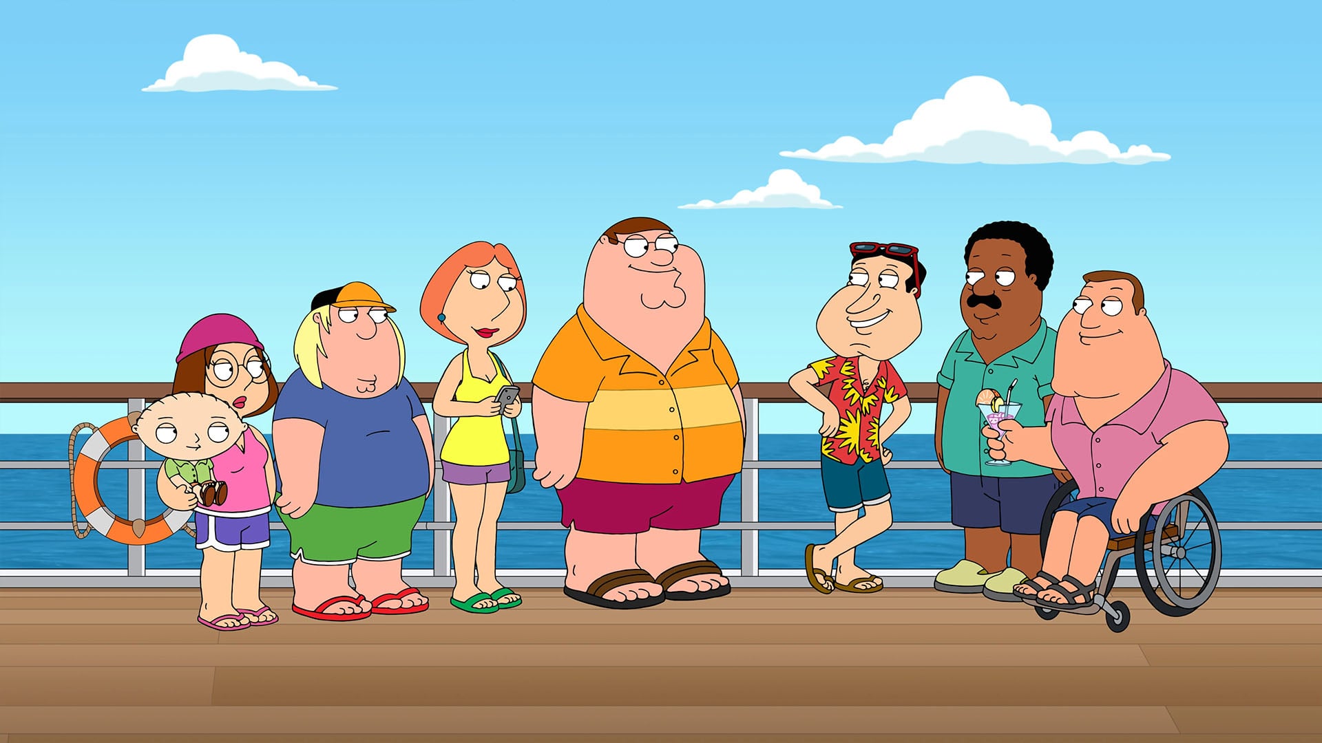 Watch Family Guy season 18 episode 1 streaming online 