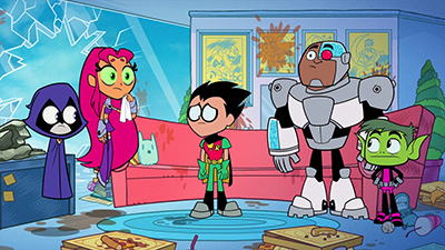 Watch Teen Titans Go! Season 5 Episode 19 - Slapping Butts And