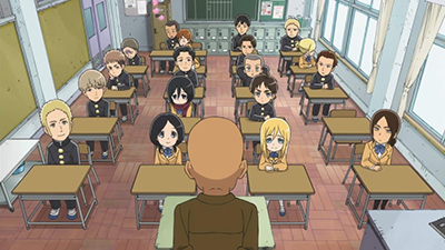 Attack on titan junior high season 1 best sale episode 1