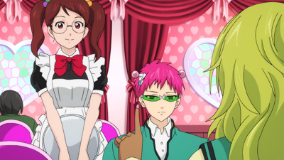 Watch The Disastrous Life of Saiki K. · Season 2 Episode 14 · The Saiko  Family's Greatest Trial + Psychic Sidekicks + The Occult Club's Final  Scream Scheme + Love Score Showdown +