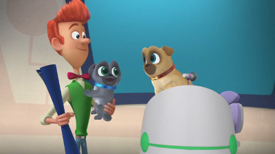 who is the voice of bob from puppy dog pals
