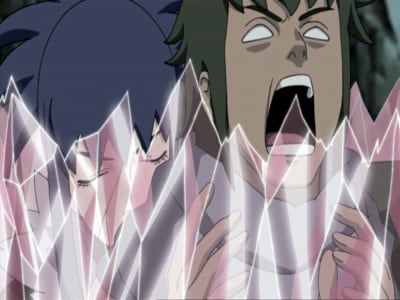 Naruto vs Kabuto/Guren Save Yukimaru's Life 