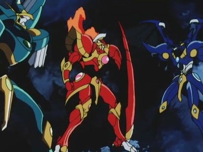 Magic Knight Rayearth, Ep 26 - The Magic Knights & Aska From Fahren