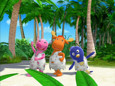 the backyardigans the quest for the flying rock