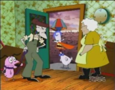 courage the cowardly dog muriel blows up