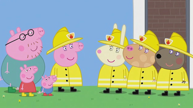peppa pig episodes fire engine