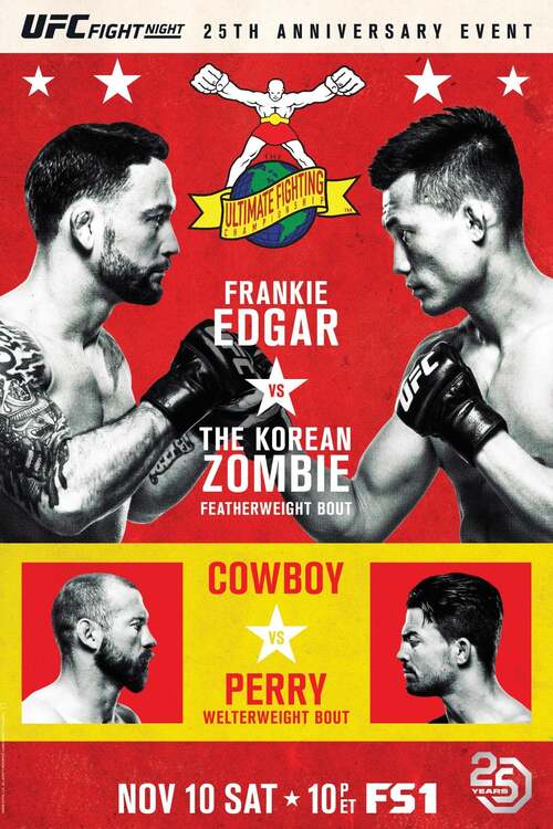 UFC Fight Night  139:  Korean Zombie vs Rodriguez