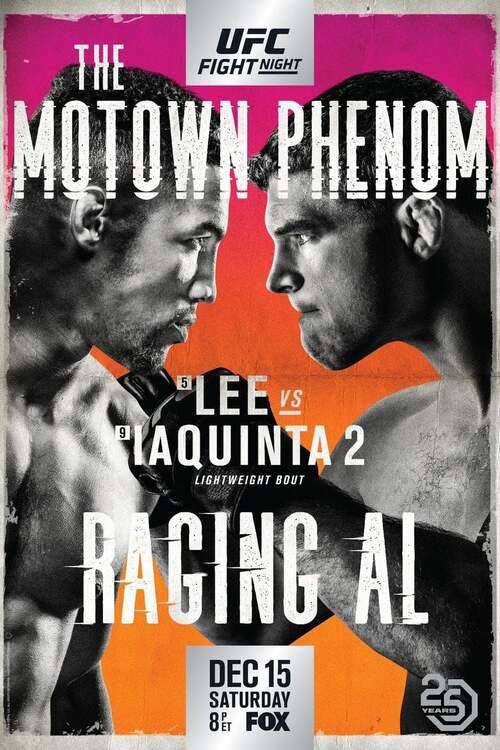 UFC on Fox 31: Lee vs. Iaquinta 2