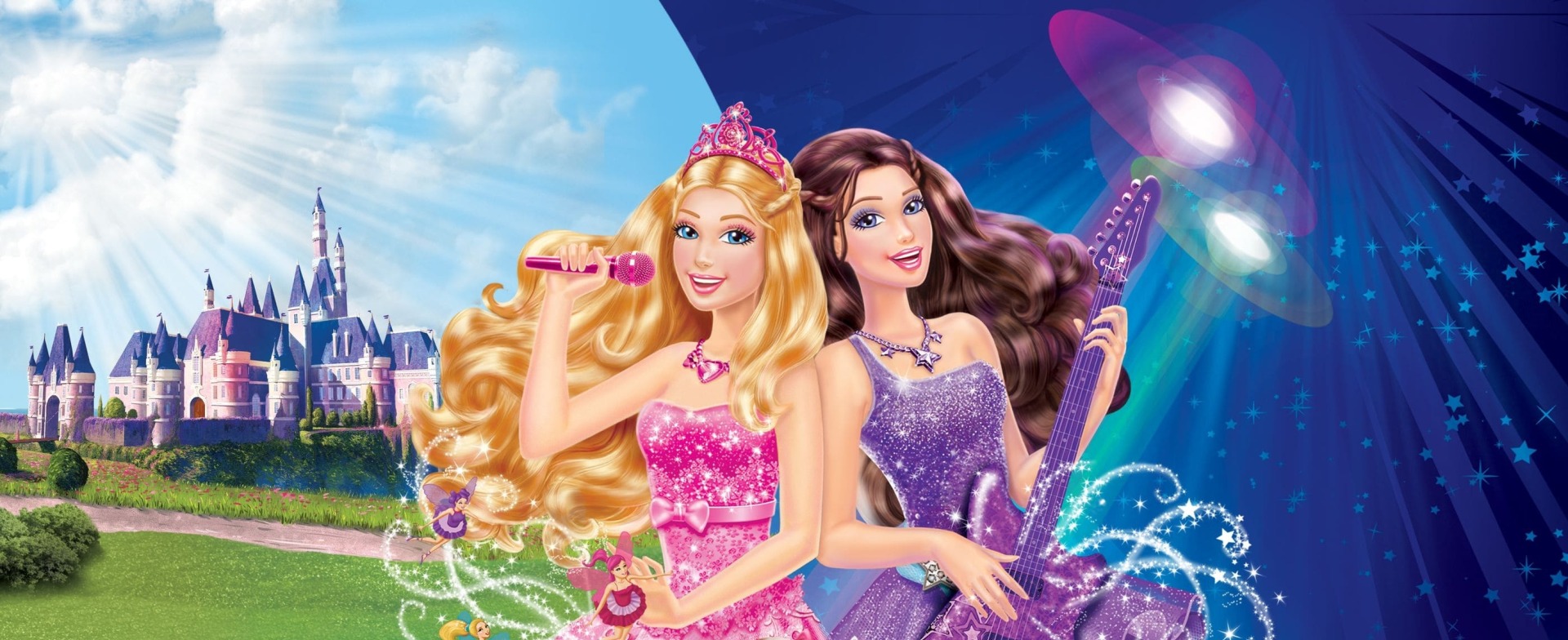 Titta på Barbie: The Princess & The Popstar film streaming online |  