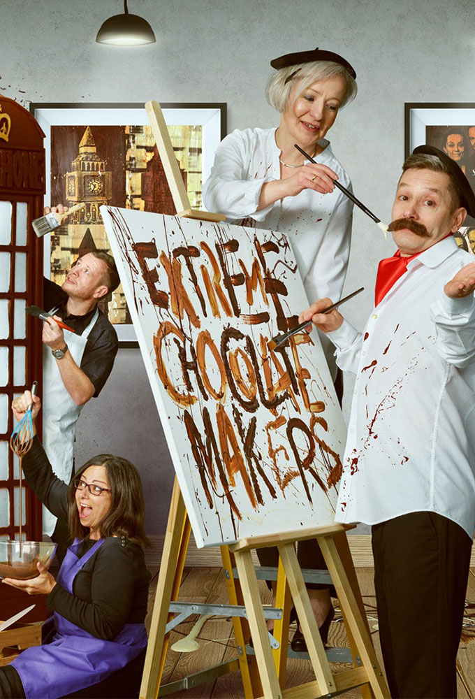 Poster de la serie Extreme Chocolate Makers