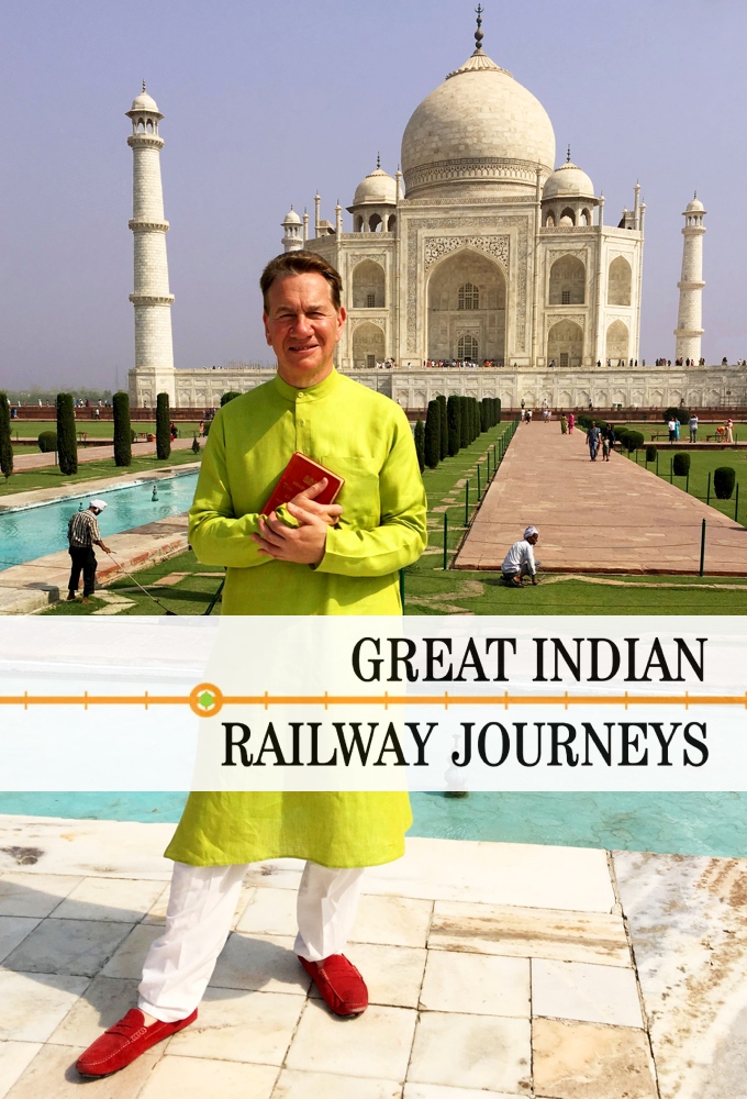 Poster de la serie En tren con Michael Portillo. La India y las repúblicas