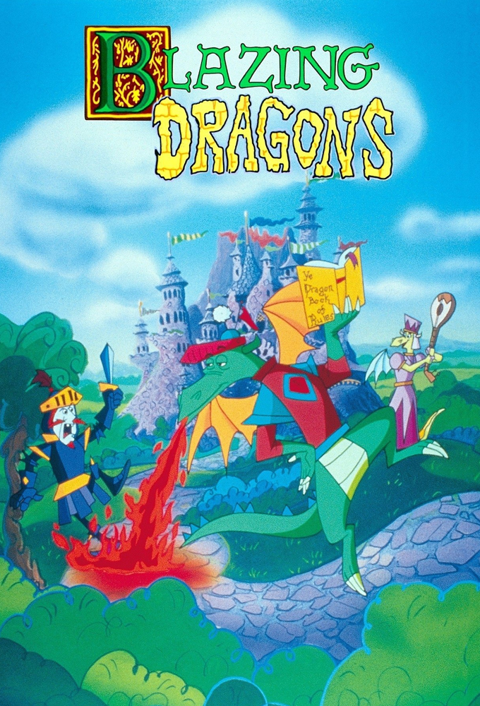 Poster de la serie Blazing Dragons