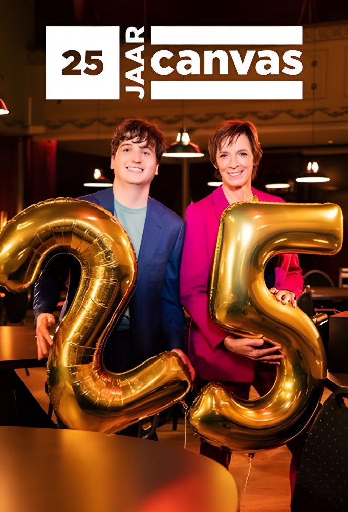 Poster de la serie 25 jaar Canvas