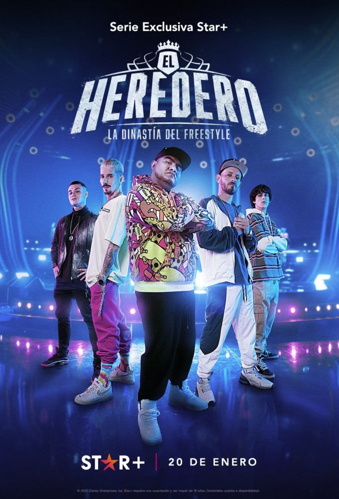 Poster de la serie El Heredero, la Dinastía del Freestyle