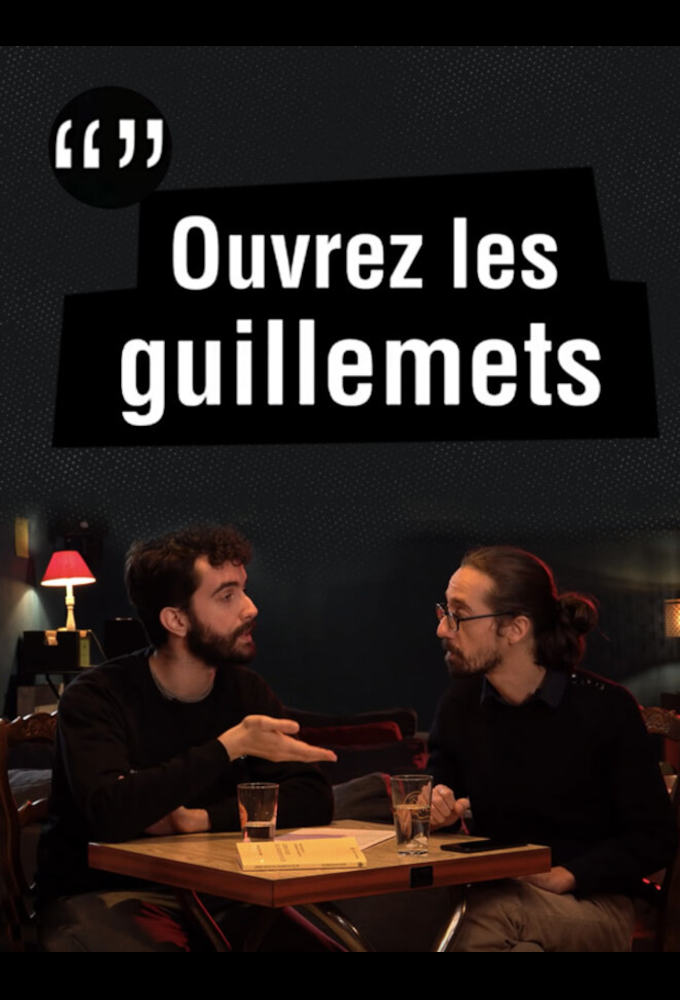 Poster de la serie Ouvrez les guillemets