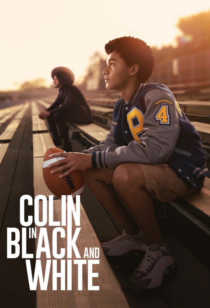 Poster de la serie Colin en noir et blanc