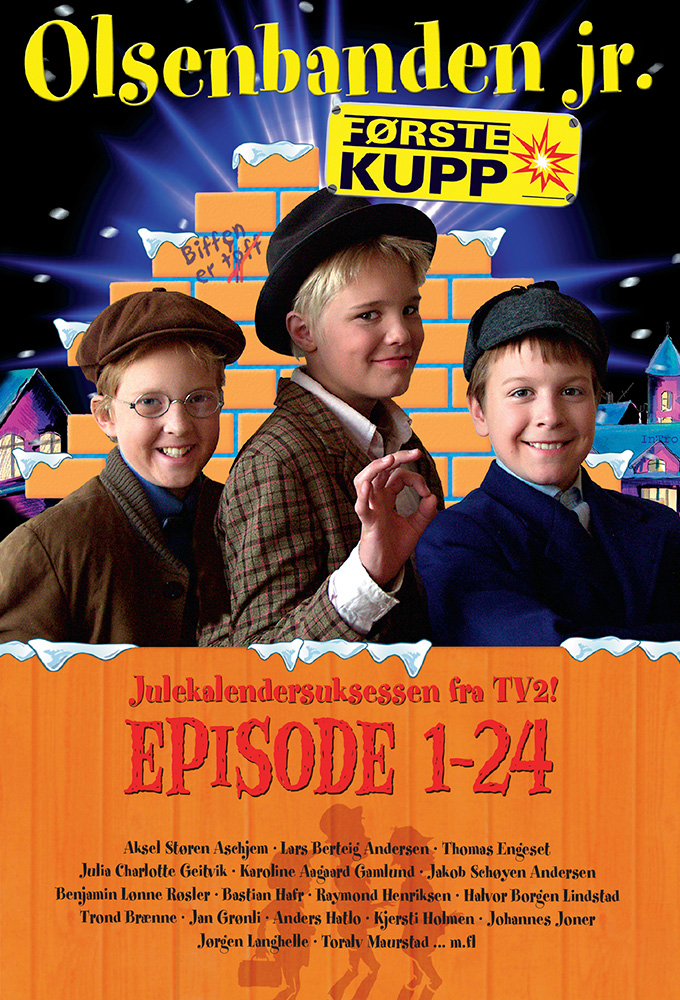 Poster de la serie Olsenbanden jr. første kupp