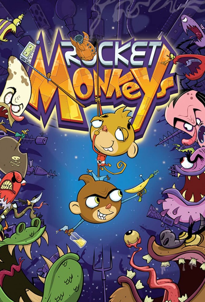 Poster de la serie Rocket Monkeys