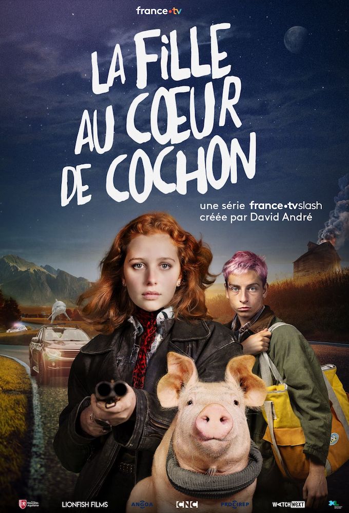 Poster de la serie La Fille au cœur de cochon