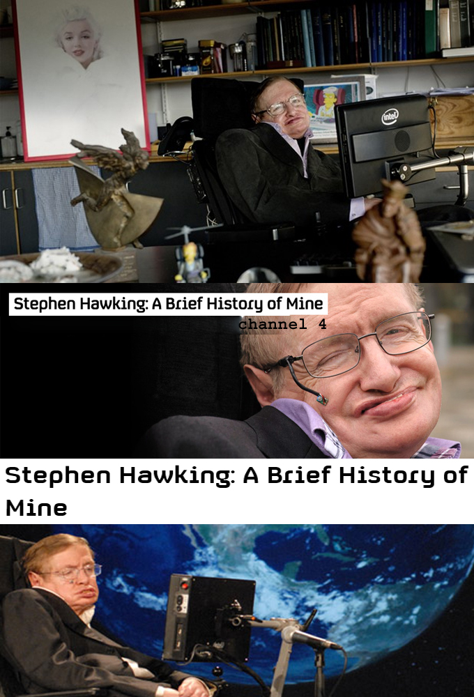 Poster de la serie Stephen Hawking: A Brief History of Mine