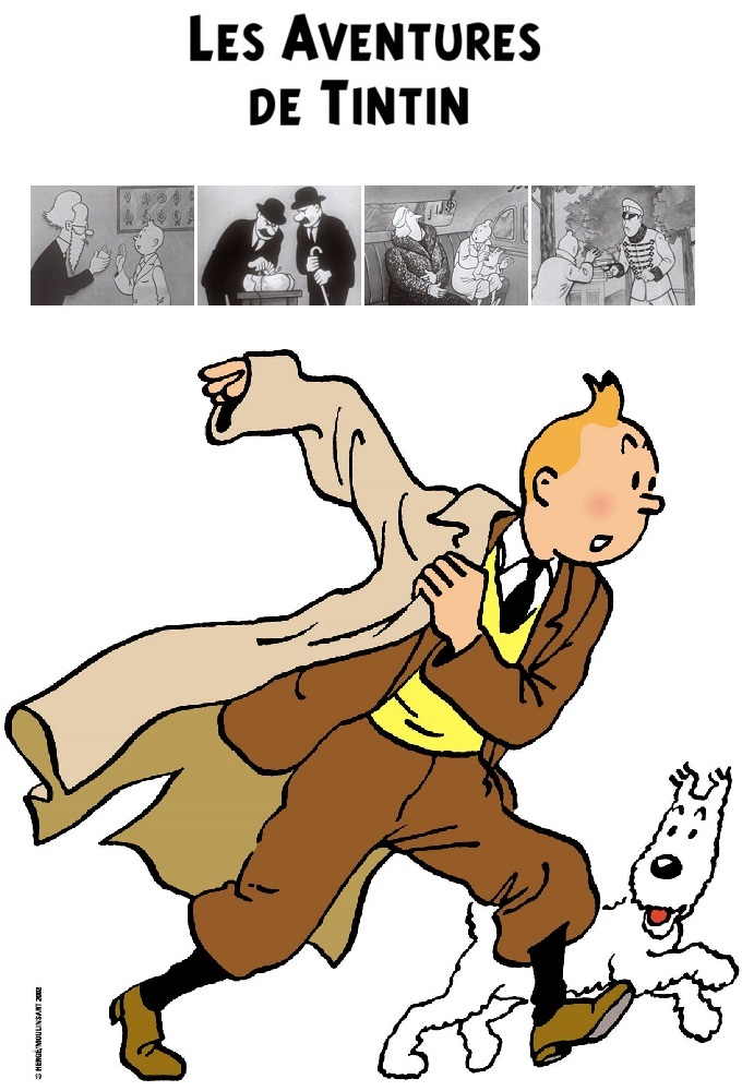 Poster de la serie Les aventures de Tintin (1957)