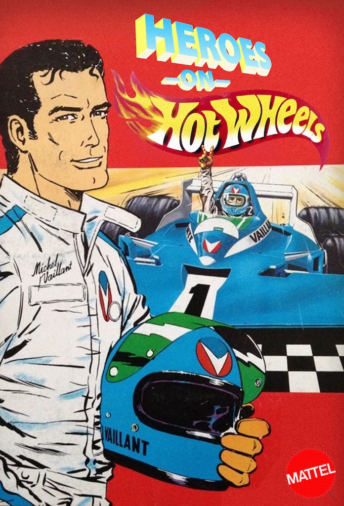 Poster de la serie Heroes on Hot Wheels