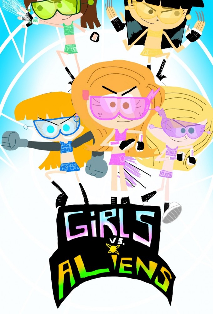 Poster de la serie Girls vs. Aliens