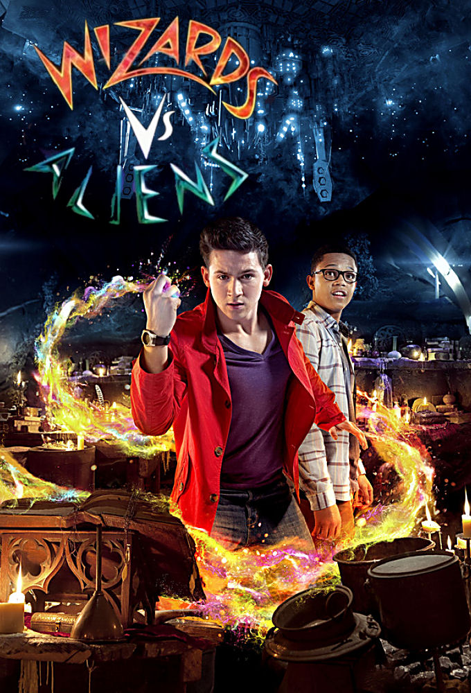 Poster de la serie Sorciers Vs Aliens