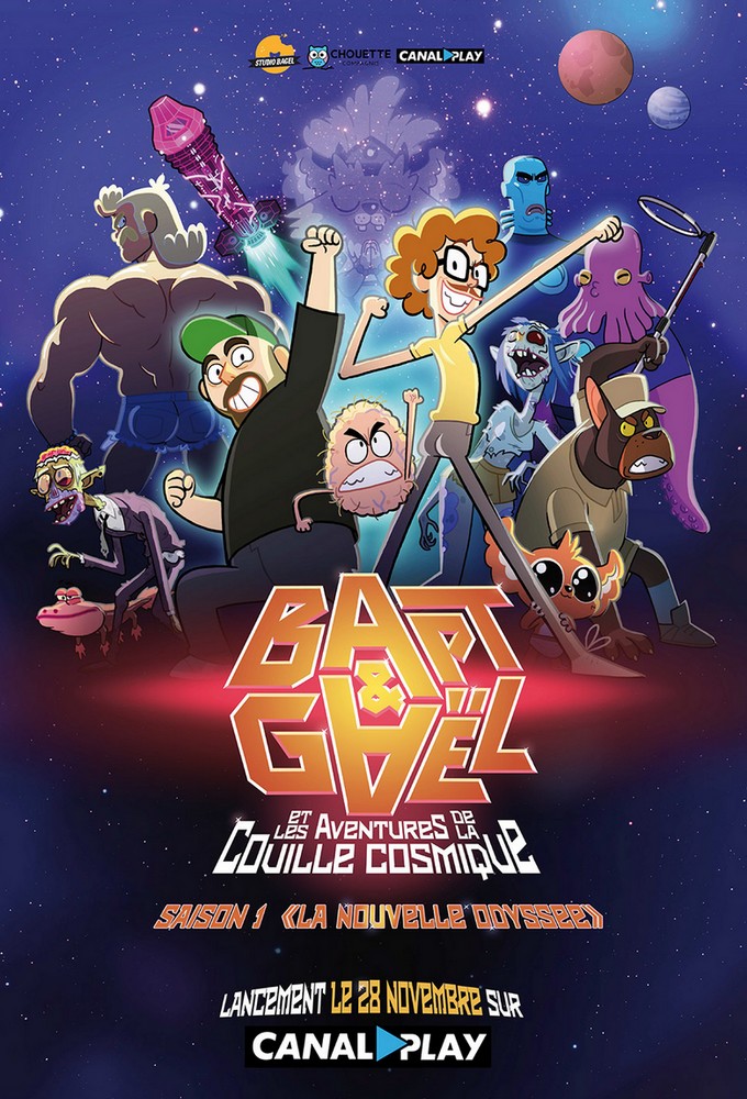 Poster de la serie Bapt & Gaël et les aventures de la couille cosmique