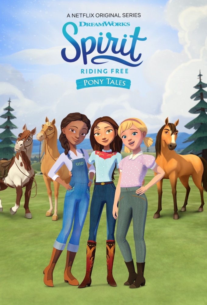 Poster de la serie Spirit: Au galop en toute liberté - Les Mini-histoires de Spirit