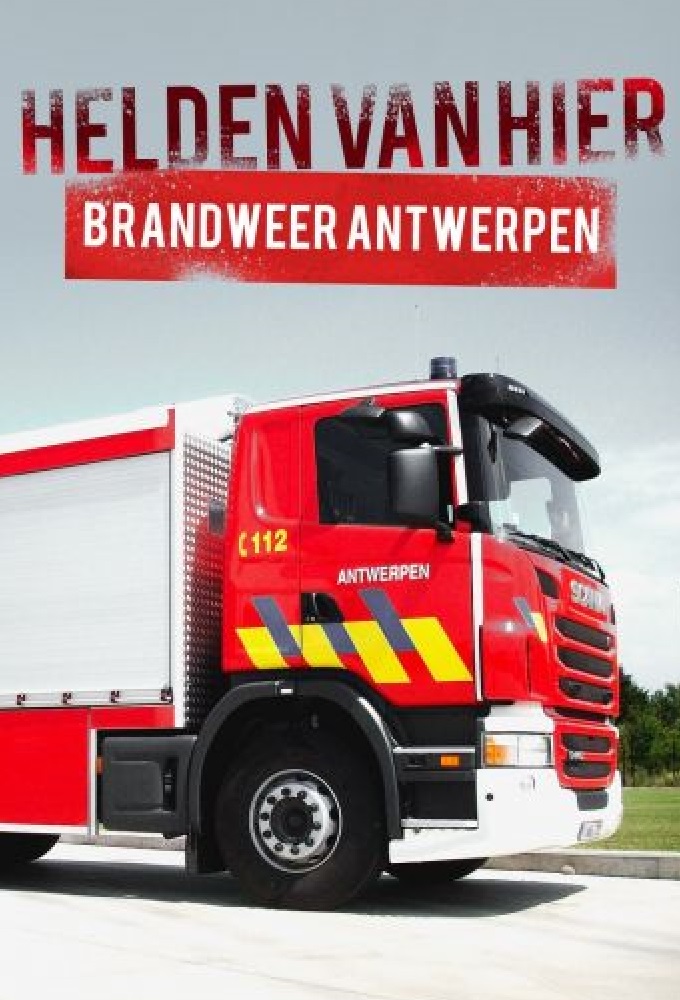 Poster de la serie Helden van hier: Brandweer Antwerpen