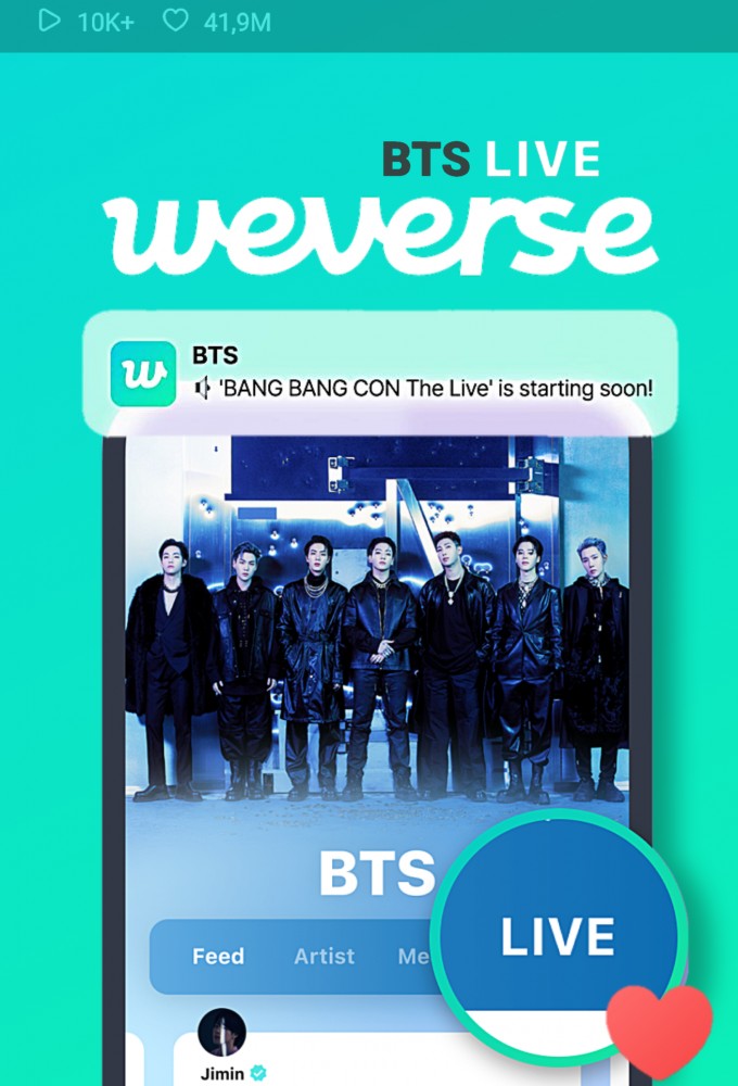 Poster de la serie BTS Weverse LIVE