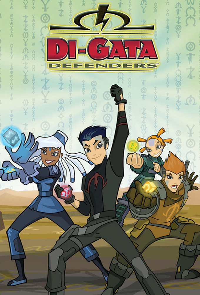 Poster de la serie Di-Gata les défenseurs