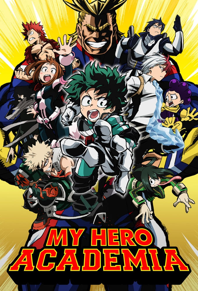 Poster de la serie My Hero Academia