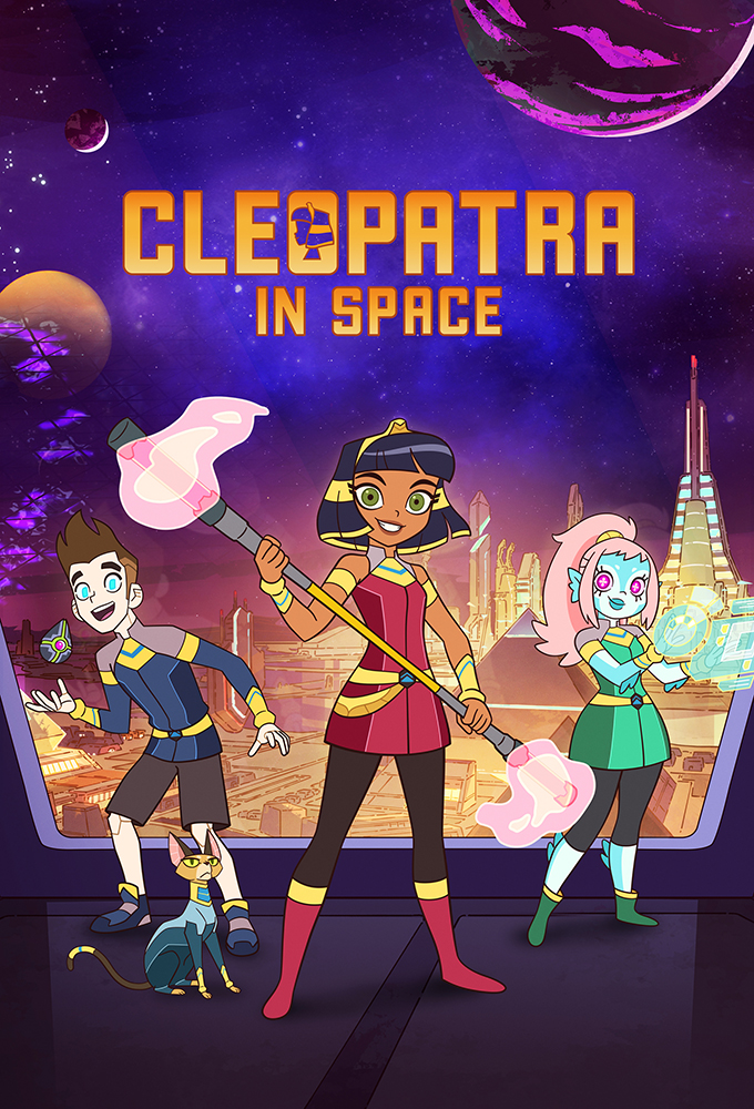 Poster de la serie Cléopâtre dans l'espace