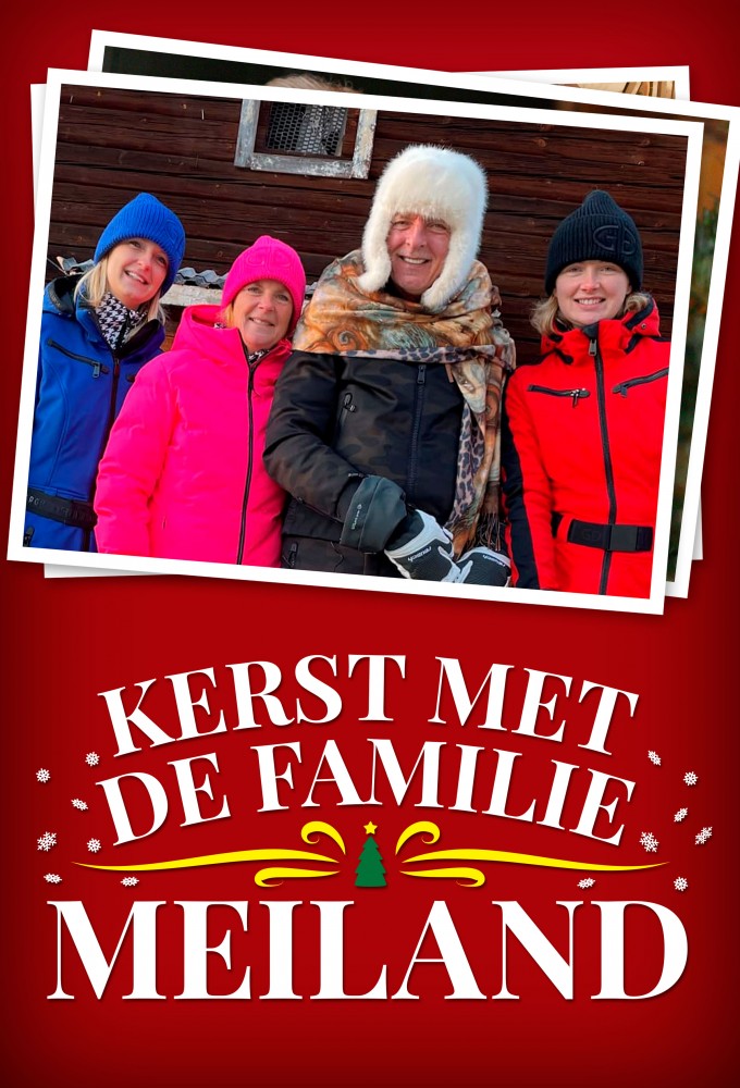 Poster de la serie Kerst met de familie Meiland