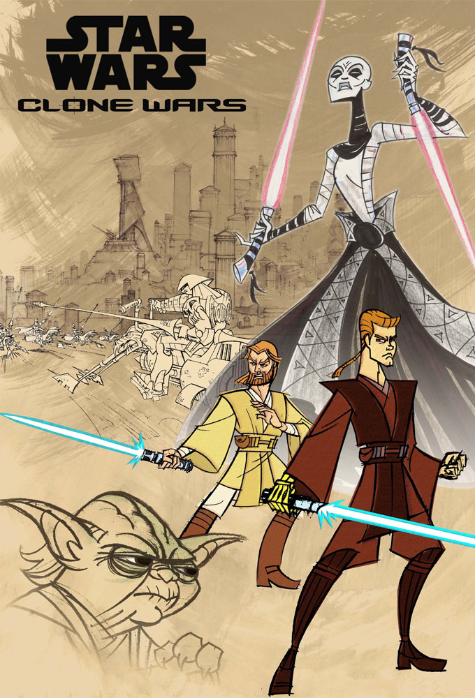 Poster de la serie Star Wars : Clone Wars