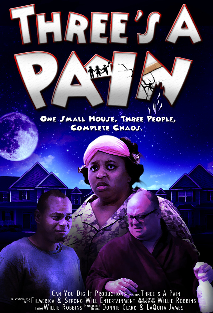 Poster de la serie Three's a Pain