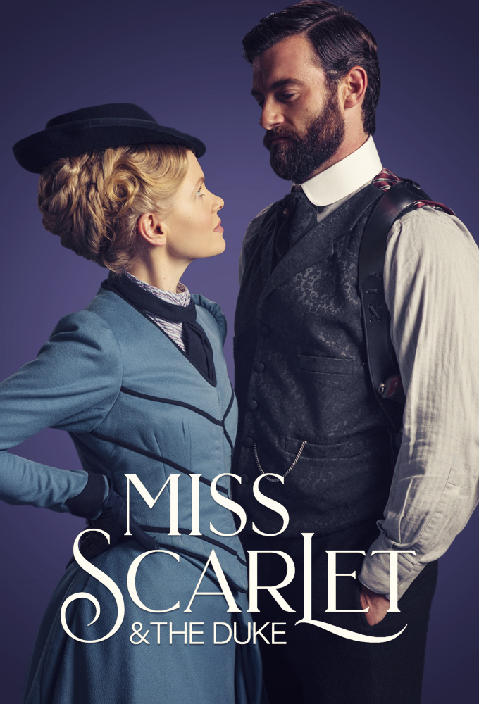 Poster de la serie Miss Scarlet, détective privée