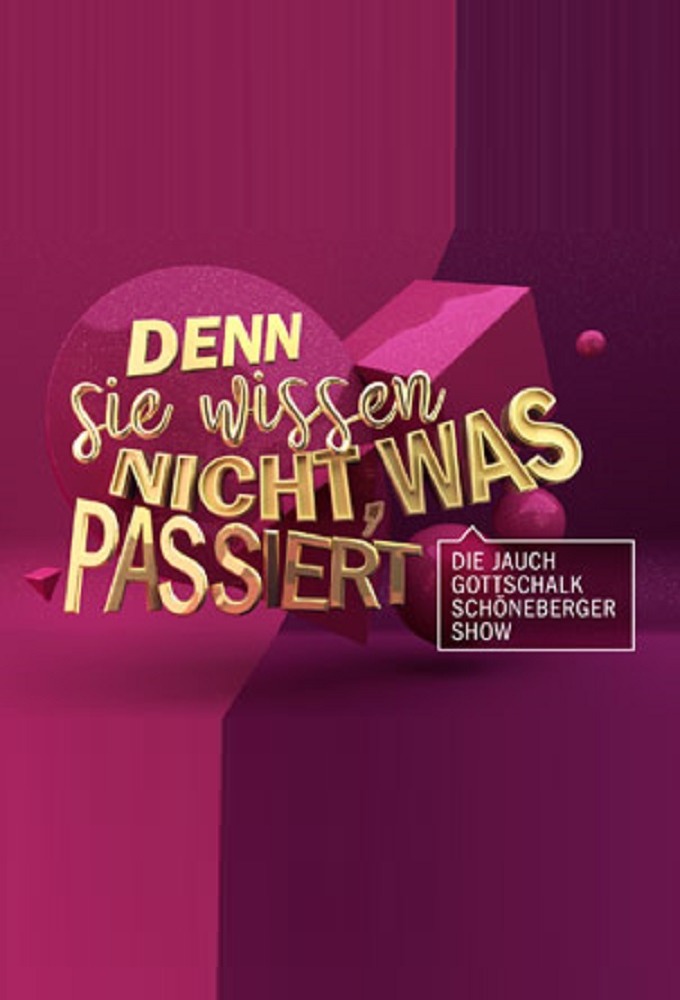 Poster de la serie Denn sie wissen nicht, was passiert!