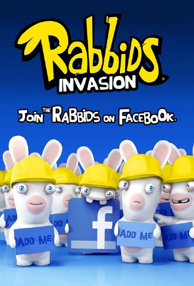 Poster de la serie Les Lapins Crétins Invasion