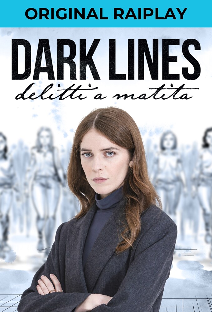 Poster de la serie Dark Lines - Delitti a matita