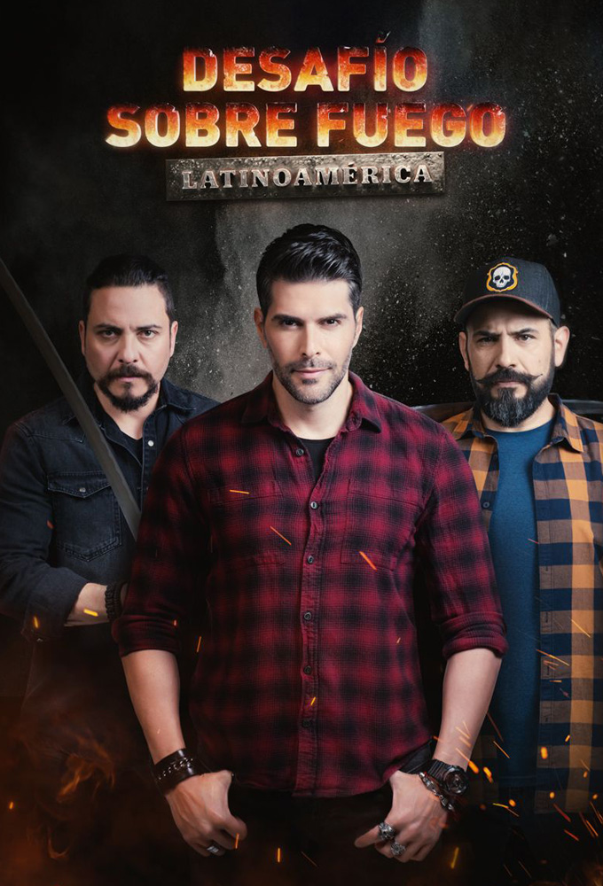 Poster de la serie Desafío sobre fuego Latinoamérica