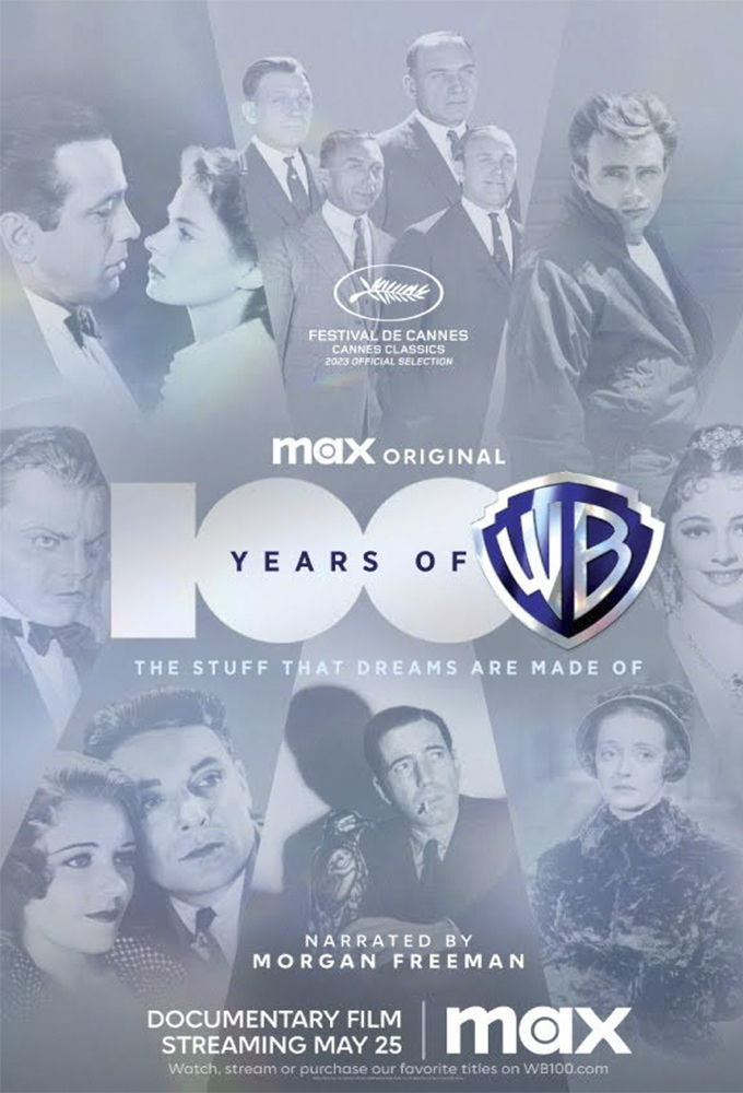 Poster de la serie 100 años de Warner Bros.