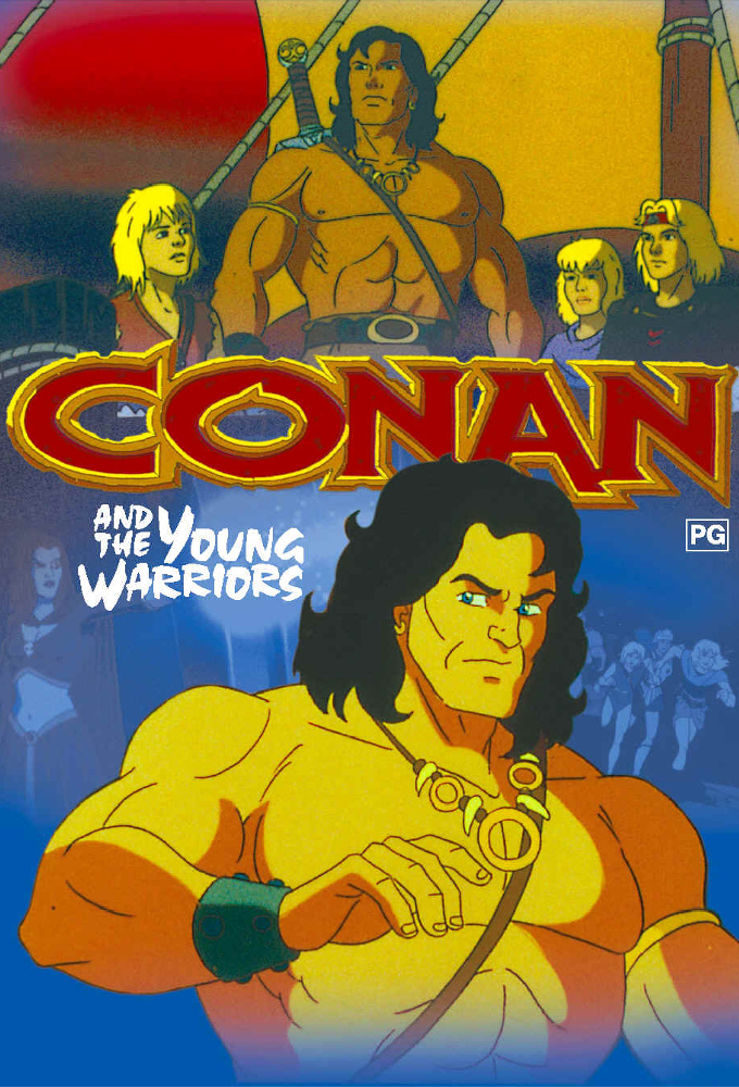 Poster de la serie Conan y los jovenes guerreros