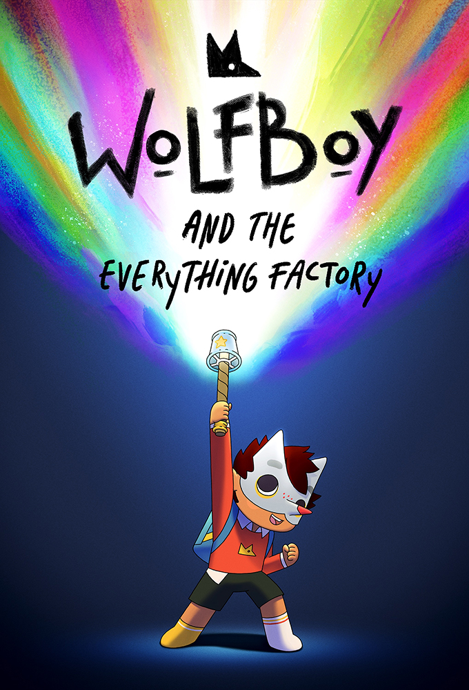 Poster de la serie Wolfboy y la fábrica del Todo