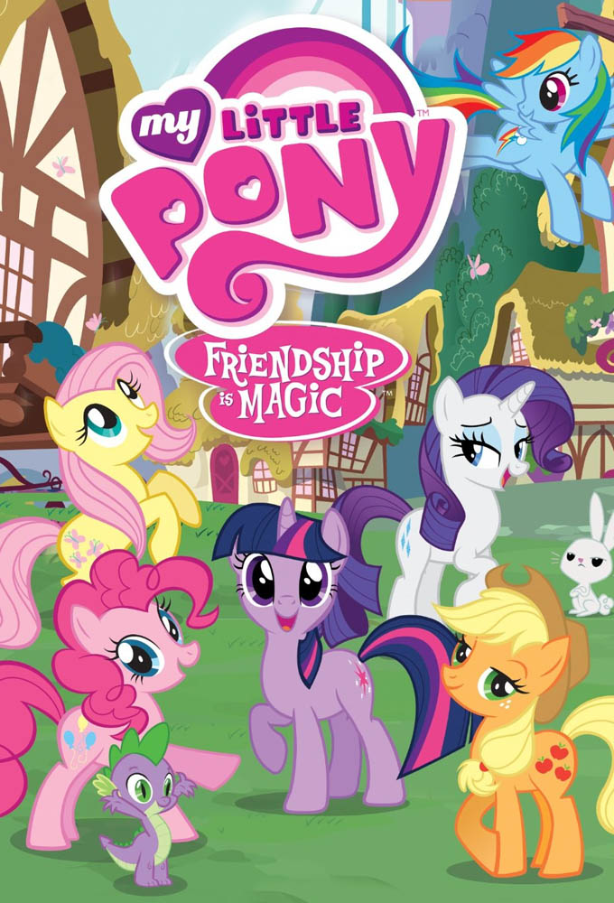 Poster de la serie My Little Pony, les amies c'est magique