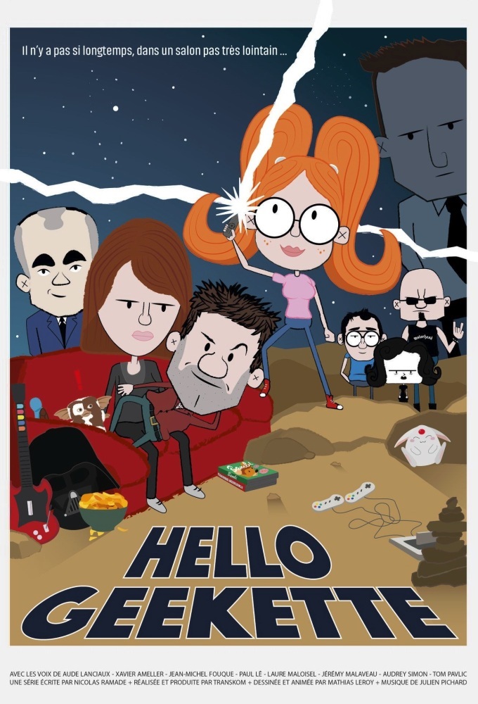 Poster de la serie Hello Geekette, la série animée