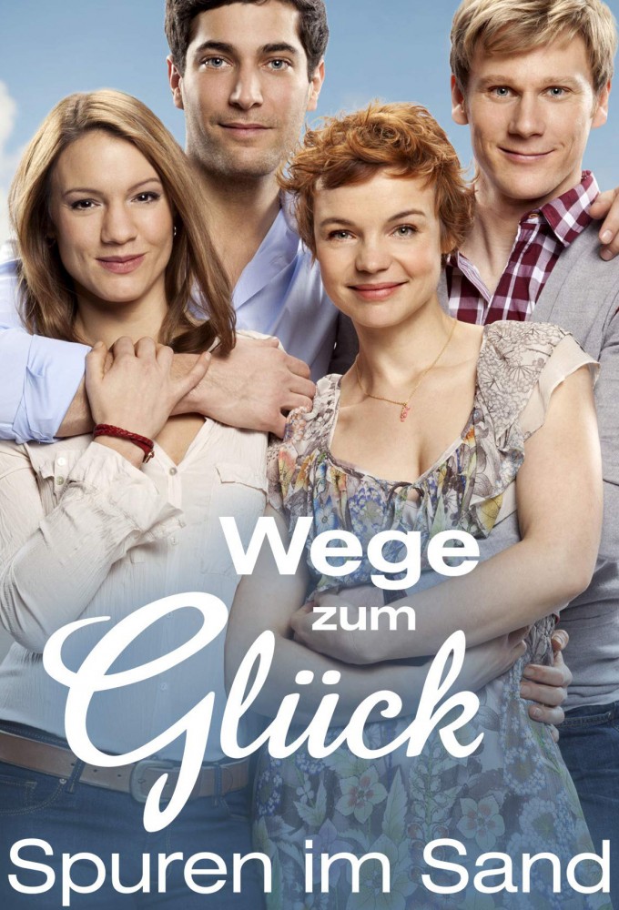 Poster de la serie Wege zum Gluck - Spuren im Sand